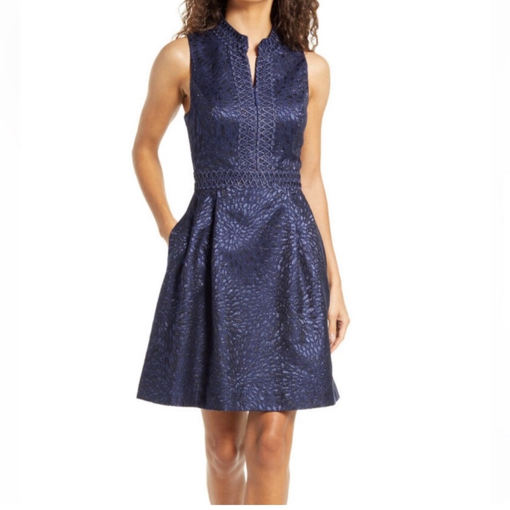Lily Pulitzer Franci Dress Navy NWOT